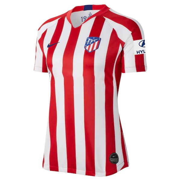 Tailandia Camiseta Atlético Madrid Primera equipo Mujer 2019-20 Rojo